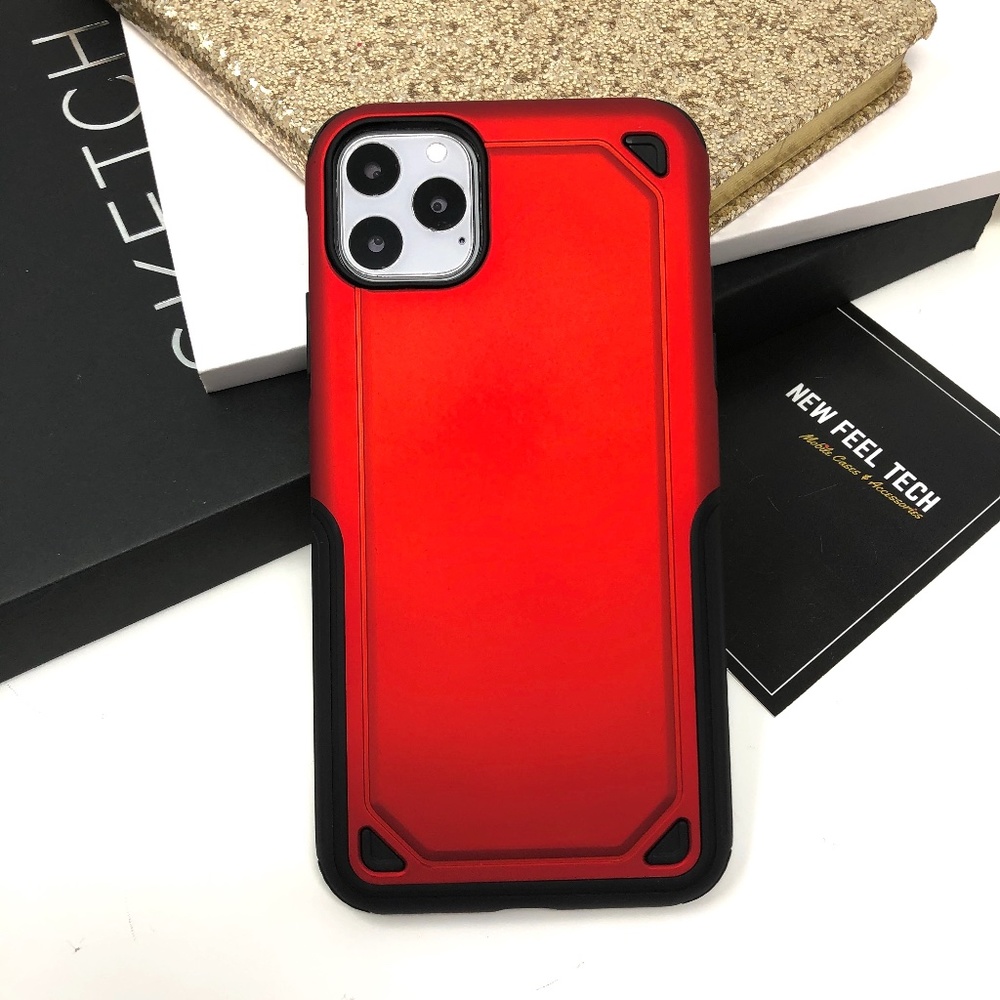 iPhone Red Hybrid Armor Case